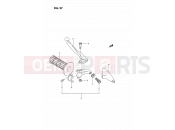 SUZUKI RM80 G (1986) (E01) 27 - LEFT HANDLE GRIP (MODEL G/H)