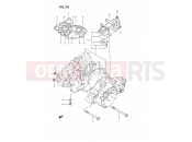 SUZUKI RM80 M (1991) (E24) 2B - CRANKCASE (MODEL L/M/N/P/R/S)
