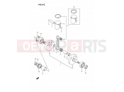 SUZUKI RM80 R (1994) (E24) 4C - CRANKSHAFT (MODEL M/N/P/R/S)