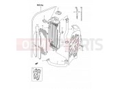 SUZUKI RM80 R (1994) (E24) 8A - RADIATOR (MODEL R/S)
