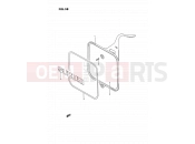 SUZUKI RM80 R (1994) (E24) 38 - FRONT NUMBER PLATE
