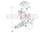 SUZUKI RM80 G (1986) (E03,E28,E33) 6 - AIR CLEANER (MODEL G)