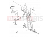 SUZUKI RM80 G (1986) (E03,E28,E33) 34 - REAR SHOCK ABSORBER (MODEL G)