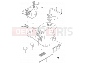 SUZUKI RM80 J (1988) (E03,E28,E33) 20A - FUEL TANK (MODEL J/K)