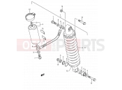 SUZUKI RM80 J (1988) (E03,E28,E33) 35 - REAR SHOCK ABSORBER (MODEL H/J)