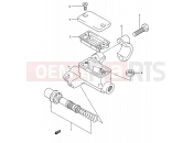 SUZUKI RM80 L (1990) (E03,E28,E33) 32A - FRONT MASTER CYLINDER (MODEL K/L/M/N/P/R/S)