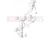 SUZUKI RM80 L (1990) (E03,E28,E33) 41 - REAR MASTER CYLINDER (MODEL L)
