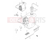 SUZUKI RM80 P (1993) (E03,E28,E33) 20C - FUEL TANK (MODEL N/P)