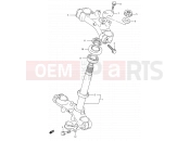 SUZUKI RM80 S (1995) (E03,E28,E33) 24B - STEERING STEM (MODEL L/M/N/P/R/S)