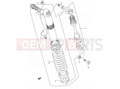 SUZUKI RM80 S (1995) (E03,E28,E33) 35C - SHOCK ABSORBER (MODEL M/N/P/R/S)