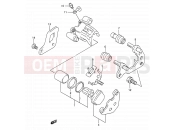 SUZUKI RM80 S (1995) (E03,E28,E33) 40 - REAR CALIPERS (MODEL L/M/N/P/R/S)
