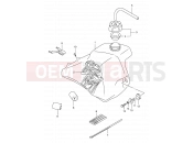 SUZUKI RM80 T (1996) (E24) 19 - FUEL TANK (MODEL T)