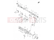 SUZUKI RM80 W (1998) (E24) 2 - EXHAUST VALVE