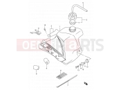 SUZUKI RM80 X (1999) (E24) 19C - FUEL TANK (MODEL X)