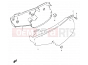 SUZUKI RM80 X (1999) (E24) 21 - FRAME COVER