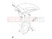 SUZUKI RM80 X (1999) (E24) 25 - REAR FENDER