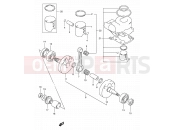 SUZUKI RM80 T (1996) (E03,E28,E33) 5 - CRANKSHAFT