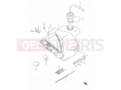 SUZUKI RM80 X (1999) (E03,E28,E33) 19C - FUEL TANK (MODEL X)