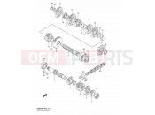 SUZUKI RM85 K2 (2002) (P02) 12 - TRANSMISSION
