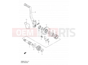 SUZUKI RM85 K2 (2002) (P02) 14 - KICK STARTER