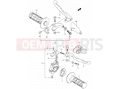 SUZUKI RM85 K2 (2002) (P03,P28) 25 - HANDLE LEVER (MODEL K2/K3/K4)