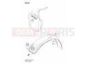 SUZUKI RM85 K6 (2006) (P03,P28) 23 - FRONT FENDER