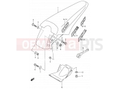 SUZUKI RM85 K6 (2006) (P03,P28) 26 - REAR FENDER