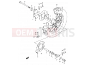 SUZUKI RM85 K6 (2006) (P03,P28) 37A - REAR WHEEL (RM85LK3)