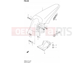 SUZUKI RM85 L2 (2012) 29 - REAR FENDER (RM85LL2 P19)