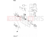 SUZUKI RM85 L4 (2014) (P03,P28,P33) 6 - CRANKSHAFT