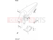 SUZUKI RM85 L4 (2014) (P03,P28,P33) 29 - REAR FENDER (RM85LL4 P28)