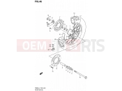 SUZUKI RM85 L4 (2014) (P03,P28,P33) 46 - REAR WHEEL (RM85LL4 P28)
