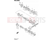 SUZUKI RM85 L5 (2015) (P19) 206B - TRANSMISSION (RM85LL5 P19)