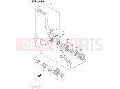 SUZUKI RM85 L5 (2015) (P19) 240A - KICK STARTER