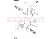 SUZUKI RM85 L5 (2015) (P19) 467A - HANDLE LEVER