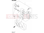 SUZUKI RM85 L5 (2015) (P19) 535A - FRONT CALIPER