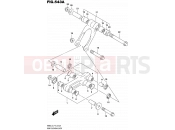SUZUKI RM85 L5 (2015) (P19) 543A - REAR CUSHION LEVER