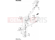 SUZUKI RM85 L5 (2015) (P19) 558A - REAR MASTER CYLINDER (RM85L5 P19)