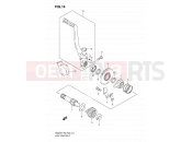 SUZUKI RM85L K7 (2007) (P03,P28) 14 - KICK STARTER