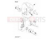SUZUKI RM85L K7 (2007) (P03,P28) 25 - HANDLE LEVER
