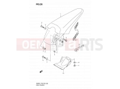 SUZUKI RM85L K7 (2007) (P03,P28) 26 - REAR FENDER