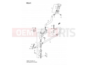 SUZUKI RM85L L0 (2010) (P03,P28) 41 - REAR MASTER CYLINDER