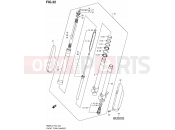 SUZUKI RM85L L2 (2012) (P03,P28.P33) 32 - FRONT FORK DAMPER