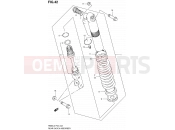 SUZUKI RM85L L2 (2012) (P03,P28.P33) 42 - REAR SHOCK ABSORBER (RM85LL2 P03)
