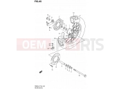 SUZUKI RM85L L2 (2012) (P03,P28.P33) 45 - REAR WHEEL (RM85LL2 P03)