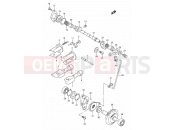 SUZUKI RMX250 M (1991) (E01) 2A - EXHAUST VALVE (MODEL L/M/N)