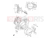SUZUKI RMX250 M (1991) (E01) 4A - CRANKCASE COVER (MODEL L/M/N/S/T)