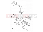 SUZUKI RMX250 M (1991) (E01) 12 - GEAR SHIFTING