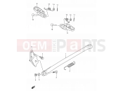 SUZUKI RMX250 M (1991) (E01) 21 - STAND - FOOTREST (MODEL K/L/M/N)