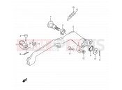SUZUKI RMX250 M (1991) (E01) 22 - REAR BRAKE